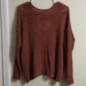 E&M open back sweater